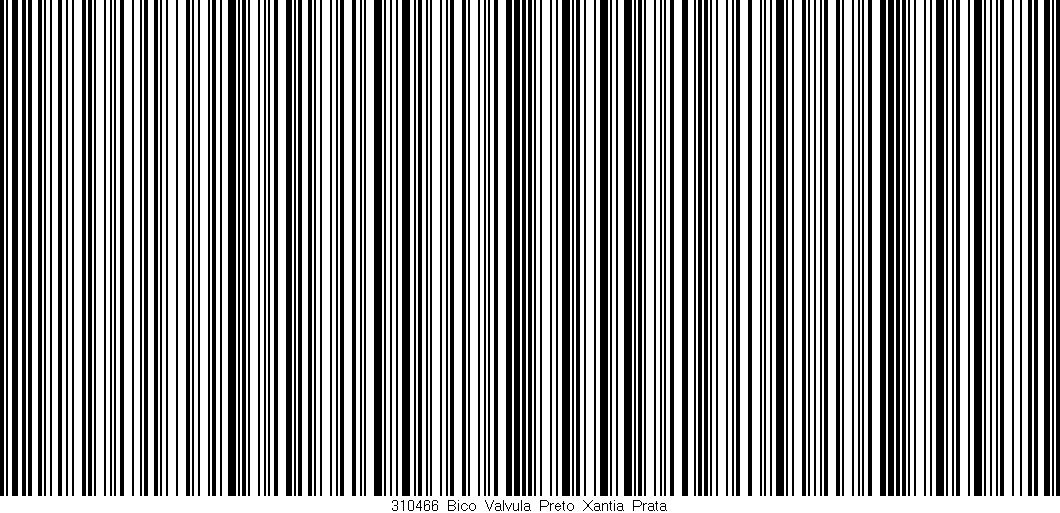 Código de barras (EAN, GTIN, SKU, ISBN): '310466_Bico_Valvula_Preto_Xantia_Prata'