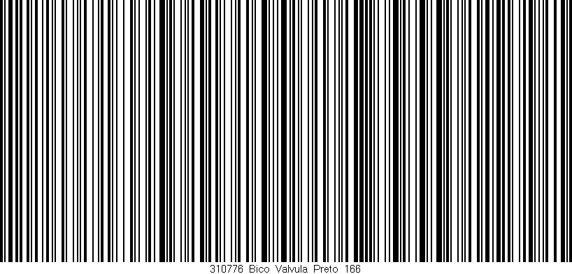 Código de barras (EAN, GTIN, SKU, ISBN): '310776_Bico_Valvula_Preto_166'