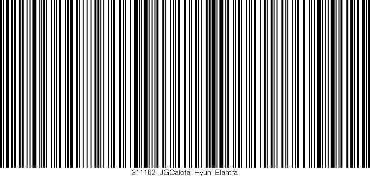 Código de barras (EAN, GTIN, SKU, ISBN): '311162_JGCalota_Hyun_Elantra'