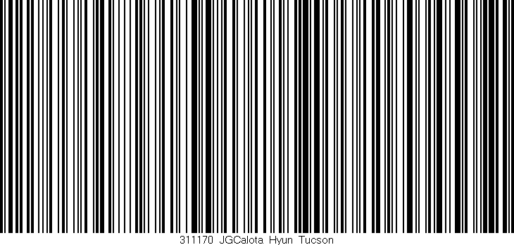Código de barras (EAN, GTIN, SKU, ISBN): '311170_JGCalota_Hyun_Tucson'
