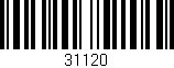 Código de barras (EAN, GTIN, SKU, ISBN): '31120'