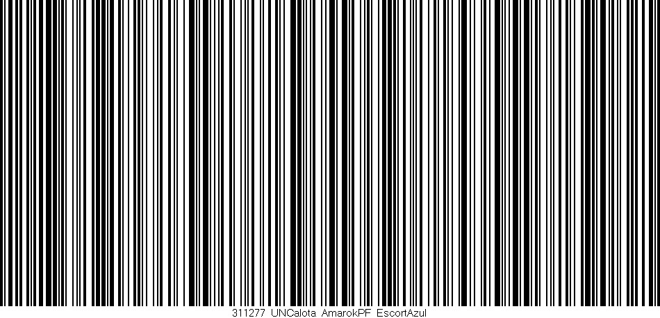 Código de barras (EAN, GTIN, SKU, ISBN): '311277_UNCalota_AmarokPF_EscortAzul'
