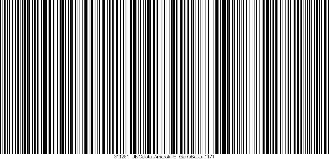 Código de barras (EAN, GTIN, SKU, ISBN): '311281_UNCalota_AmarokPB_GarraBaixa_1171'