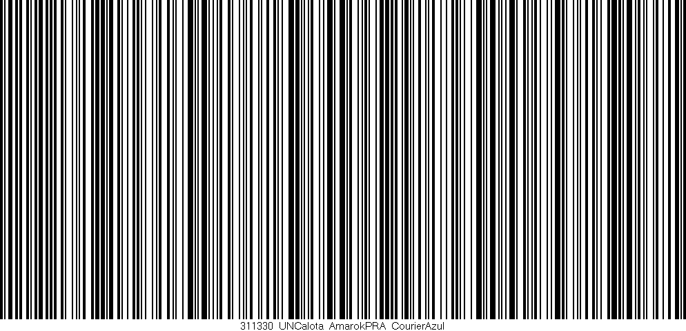 Código de barras (EAN, GTIN, SKU, ISBN): '311330_UNCalota_AmarokPRA_CourierAzul'