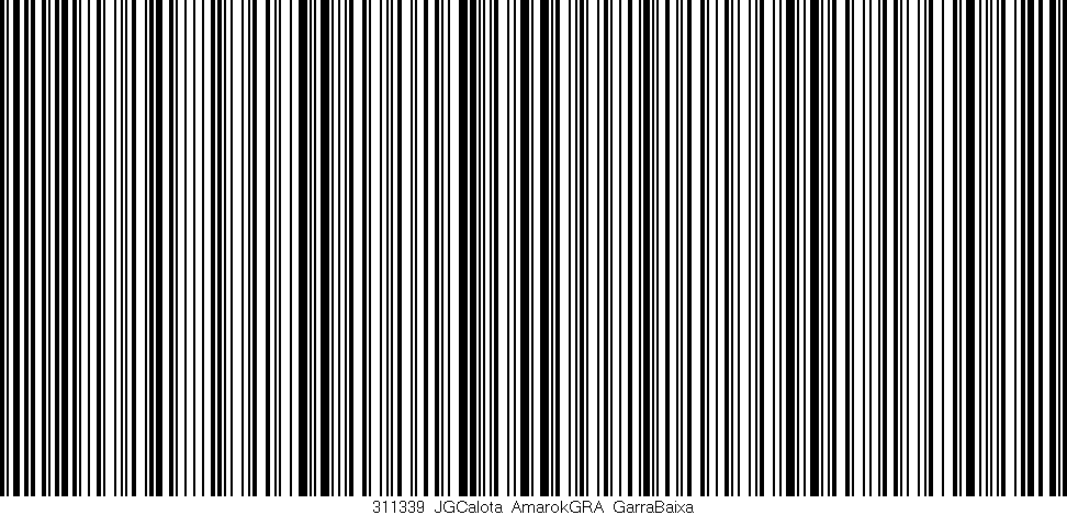 Código de barras (EAN, GTIN, SKU, ISBN): '311339_JGCalota_AmarokGRA_GarraBaixa'