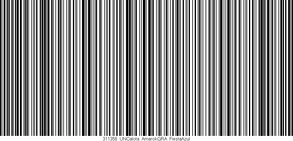 Código de barras (EAN, GTIN, SKU, ISBN): '311356_UNCalota_AmarokGRA_FiestaAzul'