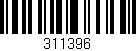 Código de barras (EAN, GTIN, SKU, ISBN): '311396'
