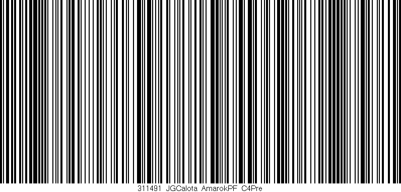 Código de barras (EAN, GTIN, SKU, ISBN): '311491_JGCalota_AmarokPF_C4Pre'