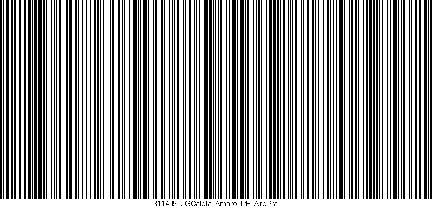 Código de barras (EAN, GTIN, SKU, ISBN): '311499_JGCalota_AmarokPF_AircPra'