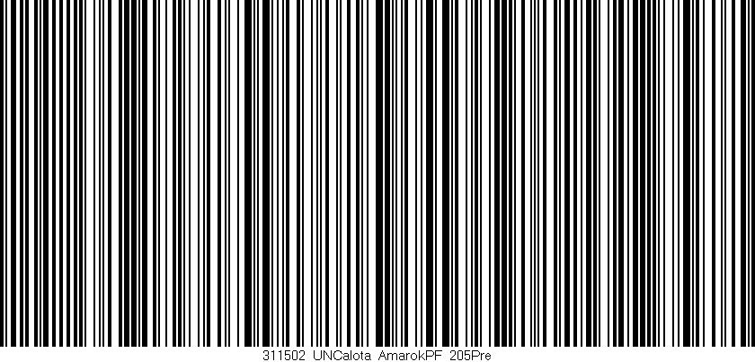 Código de barras (EAN, GTIN, SKU, ISBN): '311502_UNCalota_AmarokPF_205Pre'