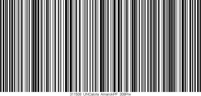 Código de barras (EAN, GTIN, SKU, ISBN): '311508_UNCalota_AmarokPF_308Pre'