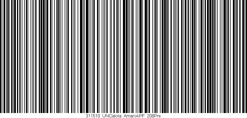 Código de barras (EAN, GTIN, SKU, ISBN): '311510_UNCalota_AmarokPF_208Pre'