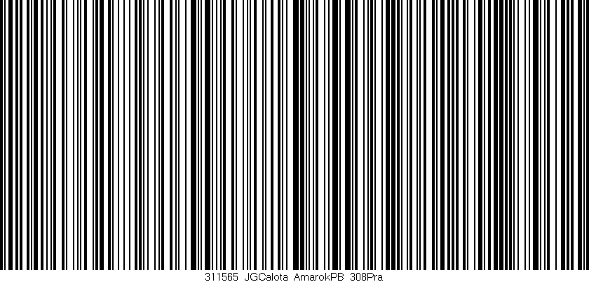 Código de barras (EAN, GTIN, SKU, ISBN): '311565_JGCalota_AmarokPB_308Pra'