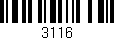 Código de barras (EAN, GTIN, SKU, ISBN): '3116'