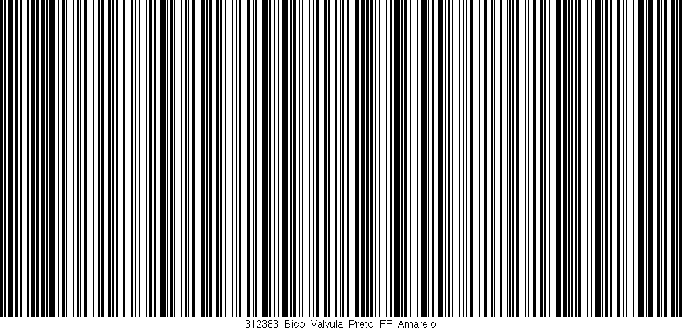 Código de barras (EAN, GTIN, SKU, ISBN): '312383_Bico_Valvula_Preto_FF_Amarelo'
