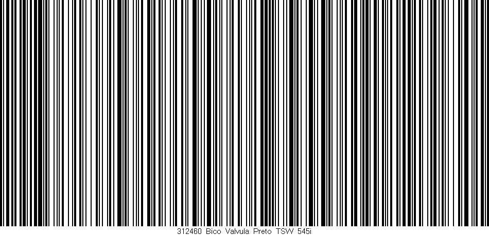 Código de barras (EAN, GTIN, SKU, ISBN): '312460_Bico_Valvula_Preto_TSW_545i'