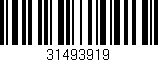 Código de barras (EAN, GTIN, SKU, ISBN): '31493919'