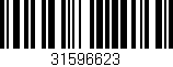 Código de barras (EAN, GTIN, SKU, ISBN): '31596623'