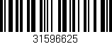 Código de barras (EAN, GTIN, SKU, ISBN): '31596625'