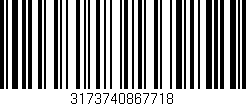 Código de barras (EAN, GTIN, SKU, ISBN): '3173740867718'