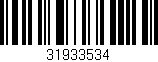 Código de barras (EAN, GTIN, SKU, ISBN): '31933534'