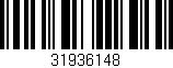 Código de barras (EAN, GTIN, SKU, ISBN): '31936148'