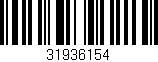 Código de barras (EAN, GTIN, SKU, ISBN): '31936154'