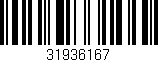 Código de barras (EAN, GTIN, SKU, ISBN): '31936167'
