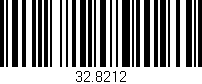 Código de barras (EAN, GTIN, SKU, ISBN): '32.8212'