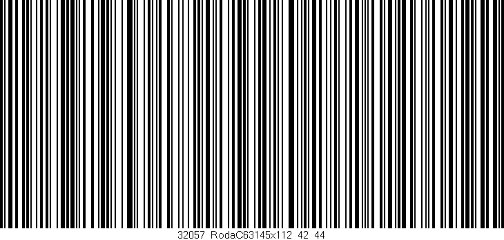 Código de barras (EAN, GTIN, SKU, ISBN): '32057_RodaC63145x112_42/44'