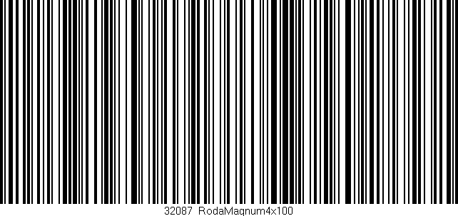 Código de barras (EAN, GTIN, SKU, ISBN): '32087_RodaMagnum4x100'