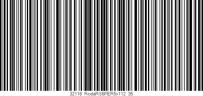 Código de barras (EAN, GTIN, SKU, ISBN): '32116_RodaRS6PER5x112_35'