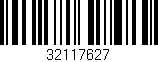 Código de barras (EAN, GTIN, SKU, ISBN): '32117627'