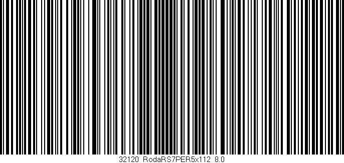 Código de barras (EAN, GTIN, SKU, ISBN): '32120_RodaRS7PER5x112_8.0'