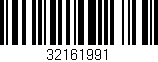 Código de barras (EAN, GTIN, SKU, ISBN): '32161991'