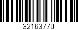 Código de barras (EAN, GTIN, SKU, ISBN): '32163770'