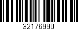 Código de barras (EAN, GTIN, SKU, ISBN): '32176990'
