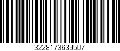 Código de barras (EAN, GTIN, SKU, ISBN): '3228173639507'