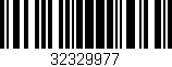 Código de barras (EAN, GTIN, SKU, ISBN): '32329977'