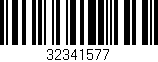 Código de barras (EAN, GTIN, SKU, ISBN): '32341577'