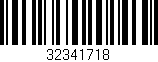 Código de barras (EAN, GTIN, SKU, ISBN): '32341718'