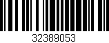 Código de barras (EAN, GTIN, SKU, ISBN): '32389053'