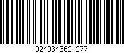 Código de barras (EAN, GTIN, SKU, ISBN): '3240646621277'
