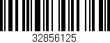 Código de barras (EAN, GTIN, SKU, ISBN): '32856125'