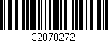 Código de barras (EAN, GTIN, SKU, ISBN): '32878272'