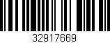 Código de barras (EAN, GTIN, SKU, ISBN): '32917669'