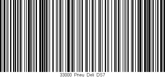 Código de barras (EAN, GTIN, SKU, ISBN): '33000_Pneu_Deli_DS7'