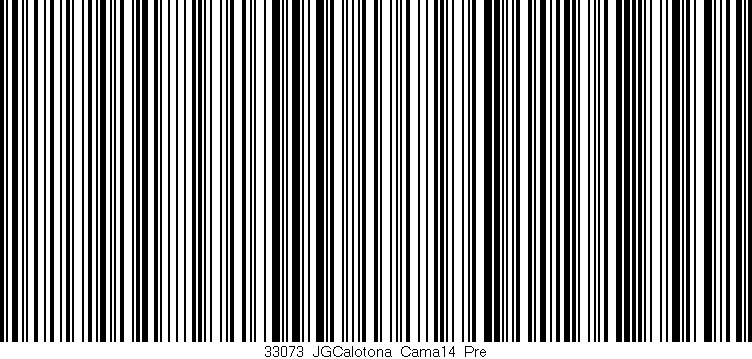 Código de barras (EAN, GTIN, SKU, ISBN): '33073_JGCalotona_Cama14_Pre'
