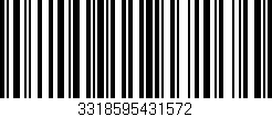 Código de barras (EAN, GTIN, SKU, ISBN): '3318595431572'