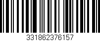 Código de barras (EAN, GTIN, SKU, ISBN): '331862376157'